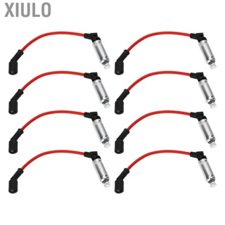 Xiulo 2000208  10.2mm/0.40in Stable Professional  Aging Abrasion Proof Spark Plug Wire Set  for Car