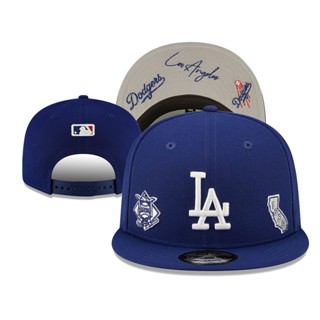 ใหม่ LosAngelesDodgersSnapback_popular หมวกเบสบอล ปักลาย ปรับได้ แฟชั่น สําหรับผู้ชาย และผู้หญิง