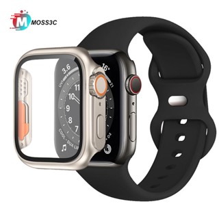 สายนาฬิกาข้อมือซิลิโคน แนวสปอร์ต สําหรับ iWatch Band 44 มม. 45 มม. 41 มม. 40 มม. iWatch Series 8 SE 7 6 5 4 SE