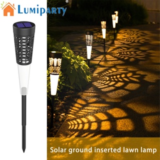 Lumiparty โคมไฟโปรเจคเตอร์ Led พลังงานแสงอาทิตย์ กันน้ํา Ip54 แบตเตอรี่ 600mah 6 ชิ้น