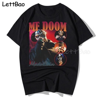 เสื้อยืดแขนสั้นลําลอง ผ้าฝ้าย พิมพ์ลาย Mf Doom แฟชั่นสําหรับผู้ชาย และผู้ใหญ่ ไซซ์ S#39;s เสื้อยืด ขนาดใหญ่ 2022