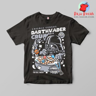 Baju Boys เสื้อยืด สําหรับเด็กผู้ชาย (1-9 ปี) VADER CRUCH VADER CRUCH สําหรับเด็ก