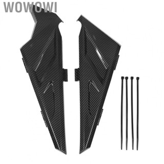 Wowowi Frame Infill Side Panel  Scratch Resistant Fast Install 1 Pair Exquisite Craftsmanship Motorcycle Frame Infill Side Panel  for Motorbike