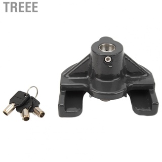 Treee Trailer Coupler Lock  Precise 887613200023 Easy Carry Trailer Hitch Lock Electrostatic Coating with Keys for 2in Tow Coupler