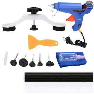 In Stock Paintless Dent Repair Tools Kit Bridge Dent Puller Removal Tool with Glue  Glue Sticks for Auto Body Motorcycle Refrigerator Washing Machine EU Plug