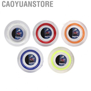 Caoyuanstore Racquet String Replacement  Resin Fibre Badminton Racquet String Elastic 656ft Wear Resistant  for