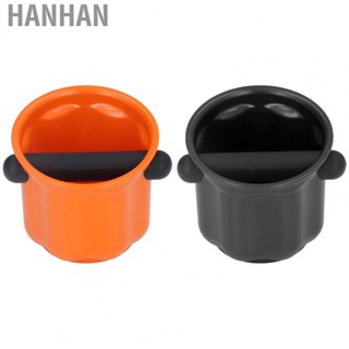 Hanhan Coffee Dump Bin  ABS Durable Deep Barrel Design Ergonomic Coffee Knock Box  for Coffee Grounds for Bar for Cafe