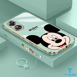 เคส OPPO A98 5G Reno 8T 5G A78 5G A17K A17 Mickey Case Soft Case 2A-MQ