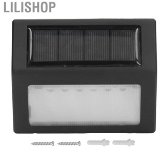 Lilishop 6  Solar Wall Lamp 10000H Auto Function Small Size Solar Corridor Light QT