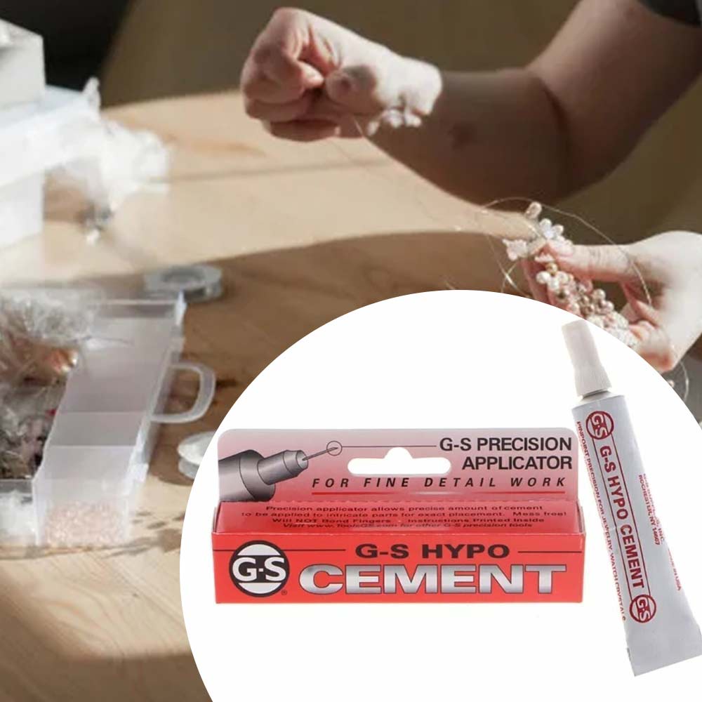 GS HYPO Cement Precision Adhesive Glue Fine Applicator 9mL