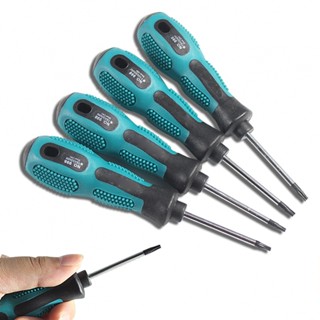 ไขควงแม่เหล็ก T6 T10 Torx พร้อมด้ามจับ PP+TPR สะดวกสบาย ใช้งานง่าย