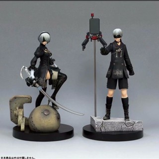 โมเดลฟิกเกอร์ NieR Automata YoRHa 9S No 2 Type B 2B Play &amp; Arts ของเล่นสําหรับเด็ก