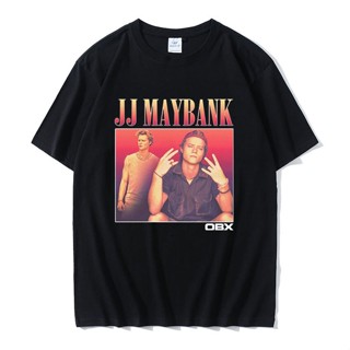 เสื้อยืดผ้าฝ้าย แขนสั้น พิมพ์ลายทีวีธนาคาร Outer Banks 3 Pogue Life Jj Maybank ขนาดใหญ่ สําหรับผู้ชาย 2023