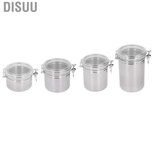 Disuu Stainless Steel Sealed Can   Storage Container Airtight Canister Hot