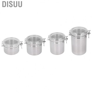 Disuu Stainless Steel Sealed Can   Storage Container Airtight Canister Hot