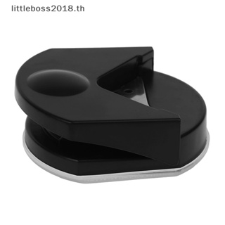 [littleboss] อุปกรณ์เจาะมุมกระดาษ ทรงกลม 4 มม. 4R สีดํา