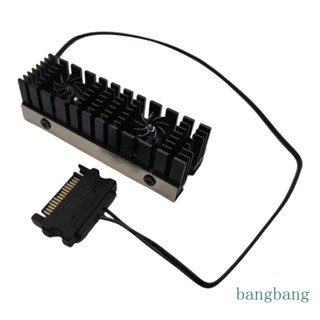 Bang M2 2280 พัดลมระบายความร้อนฮีทซิงค์ SSD ในตัว 13 มม.