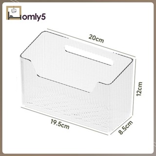 [Homyl5] ตะกร้าเก็บของ แบบใส อเนกประสงค์ เรียบง่าย สําหรับห้องนั่งเล่น โรงเรียน ของกระจุกกระจิก