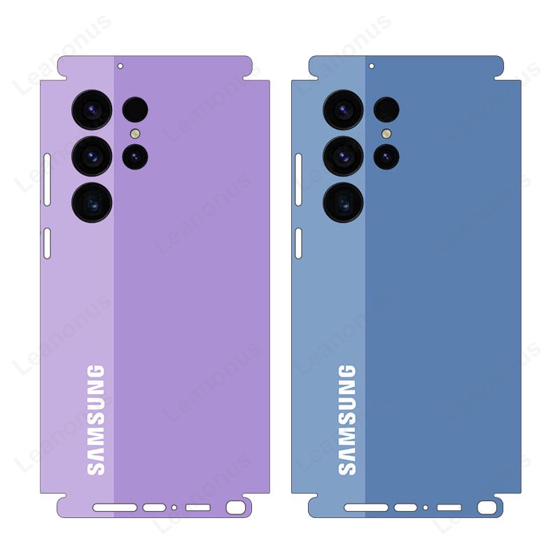 สติกเกอร์ฟิล์มกันรอยหน้าจอ ผิวด้าน 3M ผสมสีพื้น สําหรับ Samsung Galaxy S23 S22 S24 S25 Ultra Plus A52 A52s A54 A55 A56 5G