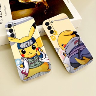 เคสโทรศัพท์มือถือ พิมพ์ลายการ์ตูนโปเกม่อน ปิกาจู และนารูโตะ สําหรับ Samsung Galaxy S23 S22 S21 S20FE Note 10 9 Ultra Plus A73 A71 A53 A52 A51 A50 A13 A12 A03 S A02 S 5G