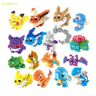 [ErudentT] ของเล่นโมเดลฟิกเกอร์ โปเกม่อน Pikachu Eevee Squirtle ขนาดเล็ก 1 ชิ้น [ใหม่]