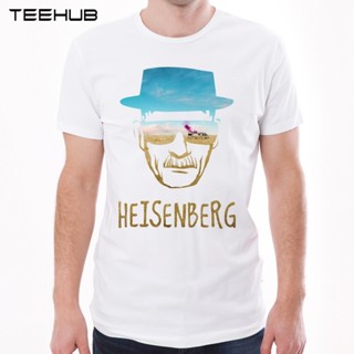 ดีมาก เสื้อยืดพิมพ์ลายแฟชั่น เสื้อยืดแขนสั้น คอกลม พิมพ์ลายสัตว์ตลก Breaking Bad Heisenberg แฟชั่นมาใหม่ สําหรับผู้ชาย