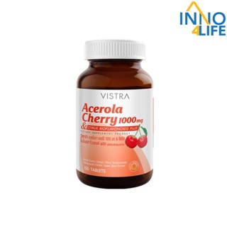 VISTRA Acerola Cherry 1000 mg. (100 Tablets) 145g. [inno]