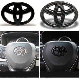 สติกเกอร์ตราสัญลักษณ์ ติดพวงมาลัยรถยนต์ สําหรับ Toyota