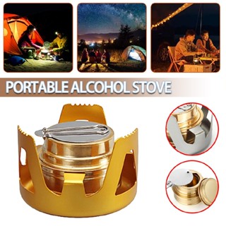 New 1pc Outdoor Portable Alcohol Stove Camping Picnic Stove Tea Cooking Stove