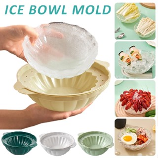 New Creative Ice Bowl Mold Iced Bowl Iced Fruit Container Summer Ice Cube Mold