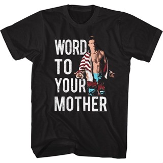 เสื้อยืด พิมพ์ลาย Word To Your Mother Vanilla Ice สไตล์เรโทร สําหรับคุณแม่