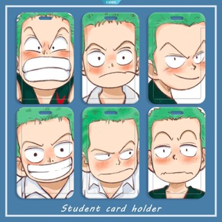 เคสพวงกุญแจ ป้องกันรอย ลายการ์ตูนวันพีช Roronoa Zoro พร้อมสายคล้อง