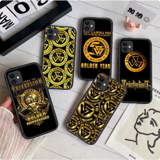 เคสโทรศัพท์มือถือ TPU แบบนิ่ม ลาย 148N โลโก้ tau gamma phi สําหรับ iPhone SE 2020 12 Mini 13 Pro Max