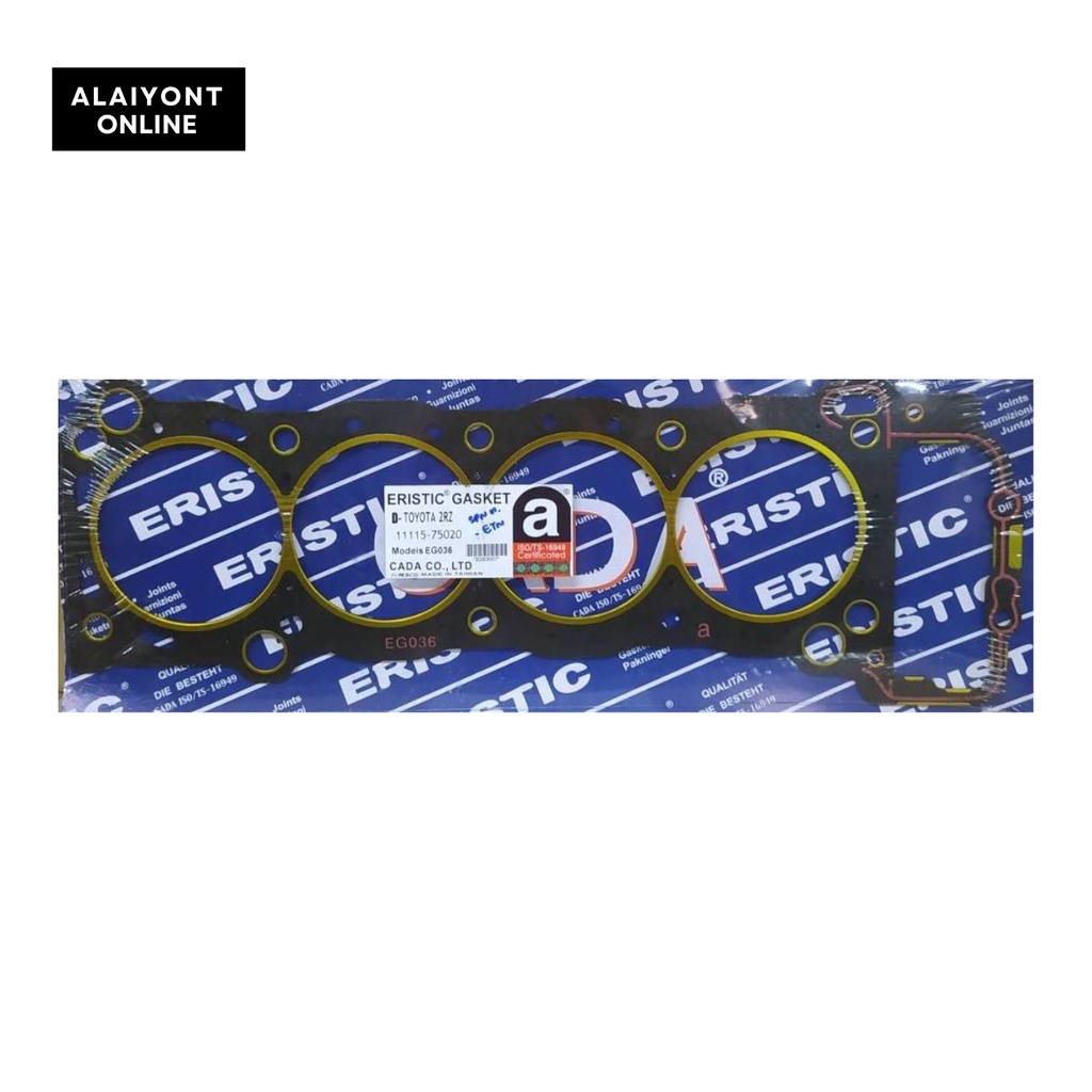 (ประกัน 1 เดือน) ประเก็นฝาสูบ TOYOTA 2RZ-FE / Hilux2.4 / 2.7 ปี 1997 โตโยต้า EG036 / 11115-75020 (แบ