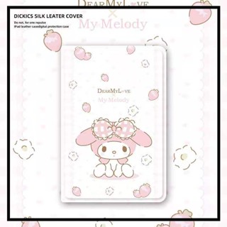 Mymelody เคสไอแพด air 1 2 3 4 mini 1 2 3 4 5 6 10.2 gen 7/8/9 เคส iPad pro 11 2022 gen10 Airbag tri-fold pen slot case