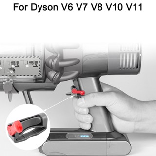 แคลมป์ล็อคปุ่มเปิด ปิด อุปกรณ์เสริม สําหรับเครื่องดูดฝุ่น Dyson V6 V7 V8 V10 V11 2 ชิ้น ต่อชุด