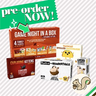 Exploding Kittens: Game Night in a Box [Pre-Order]