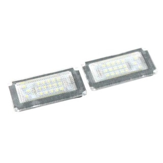 ⚡READYSTOCK⚡License Plate Light Lamp Replacement White 18 LED 2pcs Auto Bulb Parts