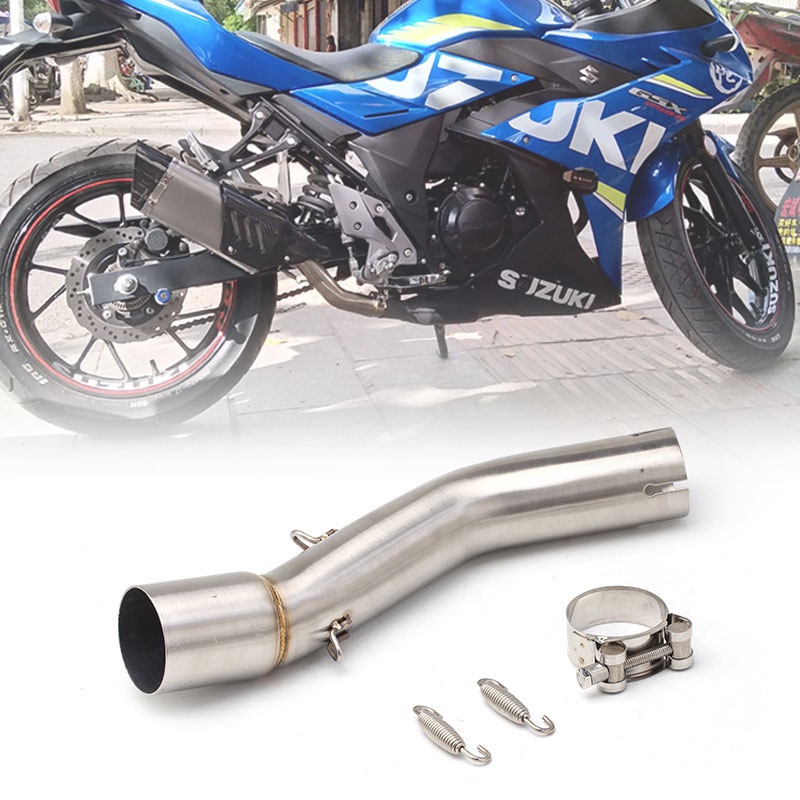 รถจักรยานยนต์ GSX250R DL250 ท่อไอเสีย Midpipe ปลายท่อไอเสียเข้า 51 มม.