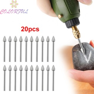 【COLORFUL】Grinding Head Conical Diamond Electric Grinding Accessories Rotary Tool