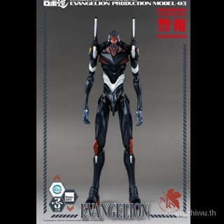 หมายเลข 3a 3 Unit threezero Neon Genesis Evangelion EVA No. โมเดลโลหะผสม 3 หน่วย ขยับได้