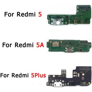 แท้ บอร์ดชาร์จ Usb Pcb อะไหล่ชิ้นส่วน สําหรับ Xiaomi Redmi 5 Plus 5A 5Plus