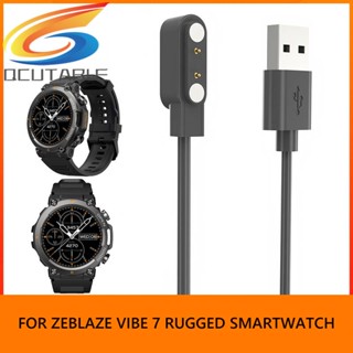 สายชาร์จแม่เหล็ก 5V 1A 60 ซม. สีดํา สําหรับ Zeblaze Vibe 7