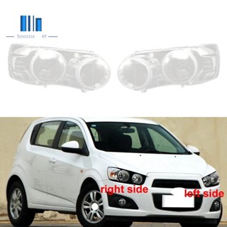 ฝาครอบเลนส์ไฟหน้ารถยนต์ แบบใส สําหรับ Chevrolet Aveo 2011 2012 2013