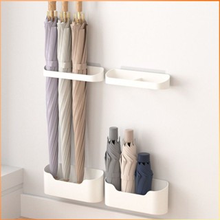 Umbrella Stand Indoor Entryway Wall Mounted Umbrella Drain Rack Abs Plastic Umbrella Organizer -FE