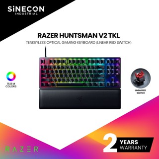 Razer Huntsman V2 Tenkeyless - Linear Optical Red Switch - EN - Black