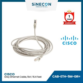 CISCO รุ่น CAB-ETH-5M-GR= CAB (16,4 feet / 5m) GREY ETHERNET