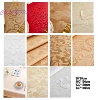 【COLORFUL】Tablecloth Vinyl Waterproof Embossed Erasable High Quality Home Oilcloth