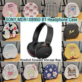 พร้อมส่ง! เคสหูฟัง ลายการ์ตูนแมว สําหรับ SONY MDR-XB950 BT SONY MDR-XB950