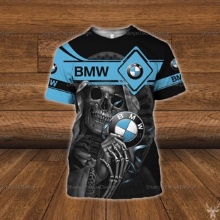 เสื้อยืด พิมพ์ลายรถยนต์ bmw สําหรับผู้ชาย 2022